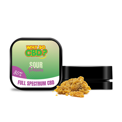 Why So CBD? 80% Full Spectrum CBD Crumble 1g - Flavour: Pineapple Haze