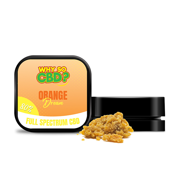 Why So CBD? 80% Full Spectrum CBD Crumble 5g - Flavour: Vimto Grape