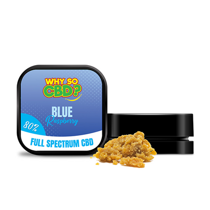Why So CBD? 80% Full Spectrum CBD Crumble 1g - Flavour: Fruity Runtz