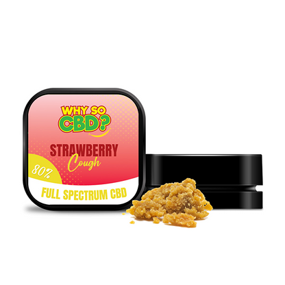 Why So CBD? 80% Full Spectrum CBD Crumble 1g - Flavour: Fruity Runtz
