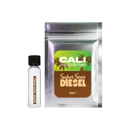 CALI TERPENES Premium USA Grown Terpene Extracts - 2ml - Flavour: Super Sour Diesel
