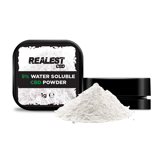 Realest CBD 5% Water Soluble CBD Powder (BUY 1 GET 1 FREE) - Quantity: 10g