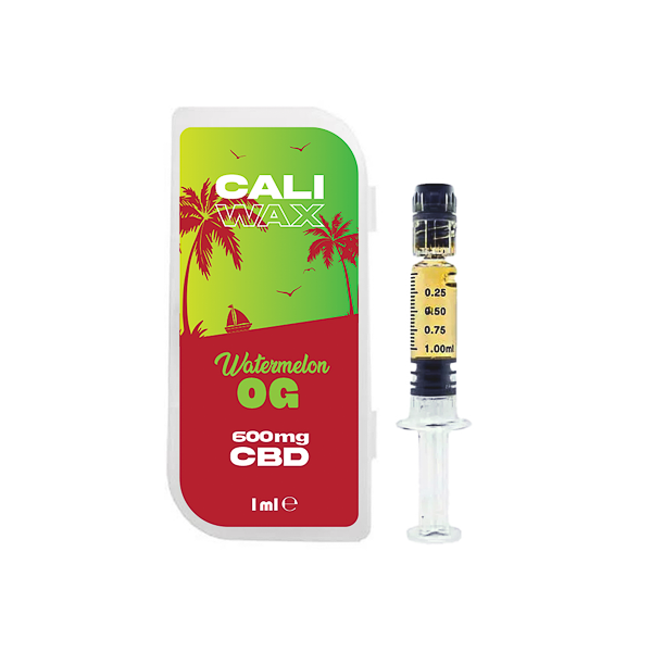 CALI Wax 600mg Full Spectrum CBD - 1ml - Flavour: Strawberry Kush