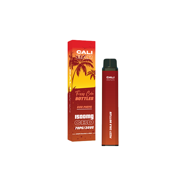 Cali Co 1500mg CBD Disposable Vape - 3000 puffs - Flavour: Tropical Fruit salad