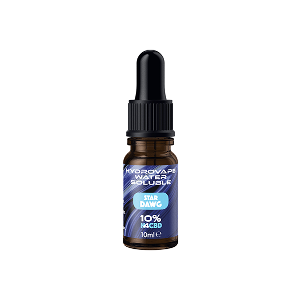 Hydrovape 10% Water Soluble  H4 CBD - 10ml - Flavour: Pineapple Express