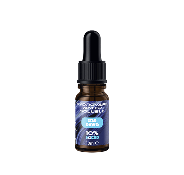 Hydrovape 10% Water Soluble  H4 CBD - 10ml - Flavour: Unflavoured