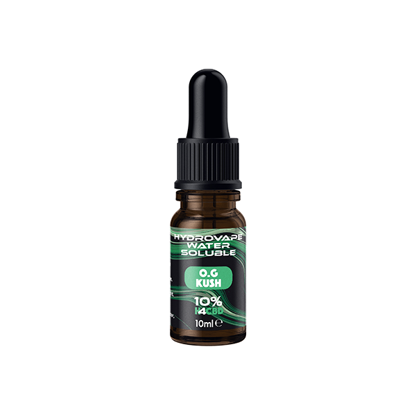 Hydrovape 10% Water Soluble  H4 CBD - 10ml - Flavour: Pineapple Express