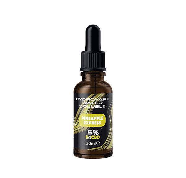 Hydrovape 5% Water Soluble  H4-CBD - 30ml - Flavour: Pineapple Express