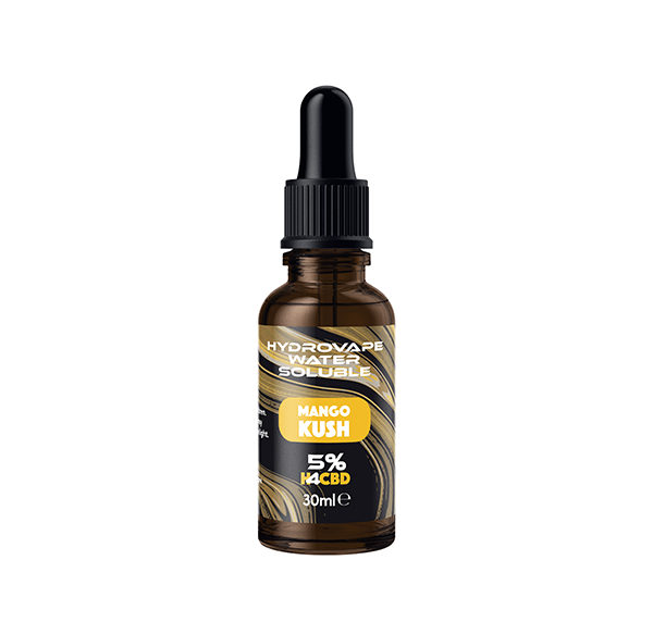 Hydrovape 5% Water Soluble  H4-CBD - 30ml - Flavour: Pineapple Express