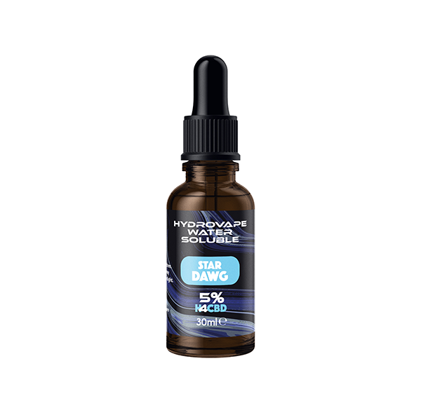 Hydrovape 5% Water Soluble  H4-CBD - 30ml - Flavour: Stardawg