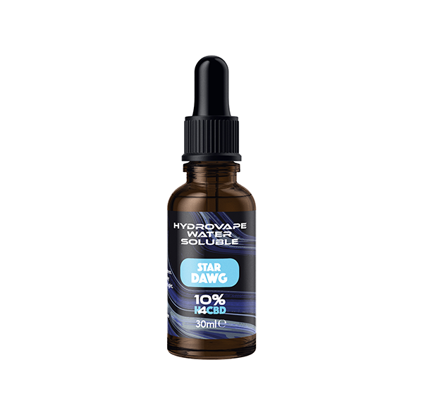 Hydrovape 10% Water Soluble  H4-CBD - 30ml - Flavour: Pineapple Express