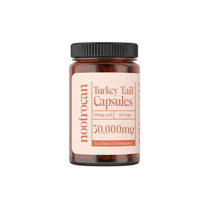 Nootrocan 30000mg Nootropic Vegan Mushroom Capsules - 60 Caps - Mushroom Type: Reishi