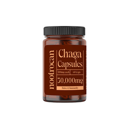Nootrocan 30000mg Nootropic Vegan Mushroom Capsules - 60 Caps - Mushroom Type: Reishi