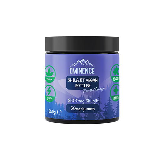 Eminence 3500mg Shilajit Vegan Gummies 350g - Flavour: Bottles