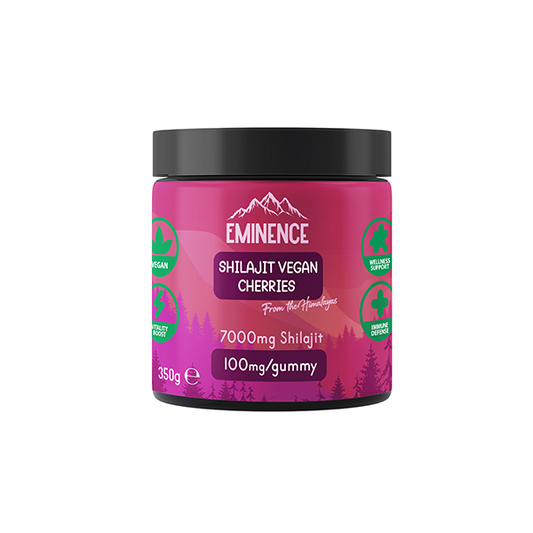 Eminence 7000mg Shilajit Vegan Gummies 350g - Flavour: Strawberries