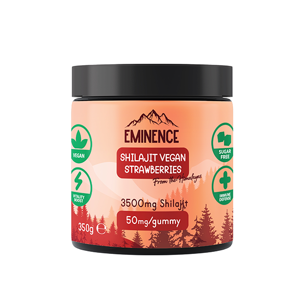 Eminence 3500mg Shilajit Vegan Gummies 350g - Flavour: Mixed Bears