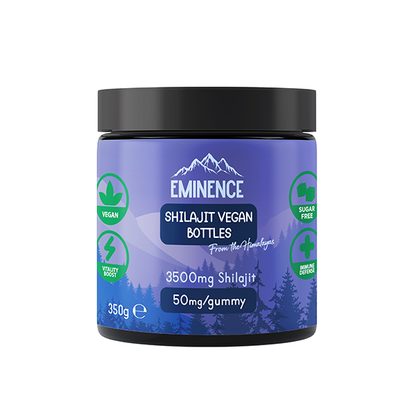 Eminence 3500mg Shilajit Vegan Gummies 350g - Flavour: Mixed Bears