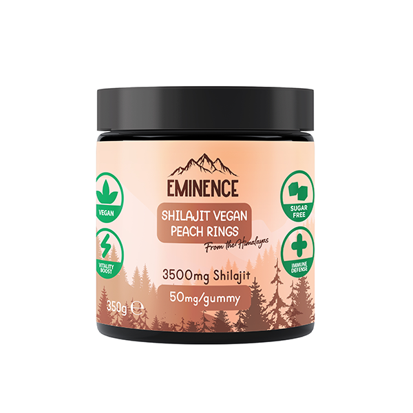 Eminence 3500mg Shilajit Vegan Gummies 350g - Flavour: Mixed Bears