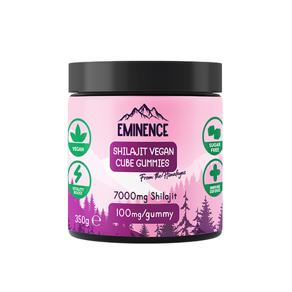 Eminence 7000mg Shilajit Vegan Gummies 350g - Flavour: Strawberries