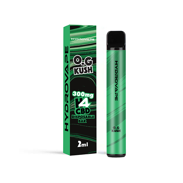 Hydrovape 300mg H4 CBD Disposable Vape Bar - 2ml - Flavour: Mango Kush