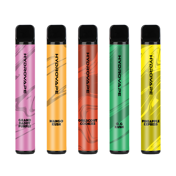 Hydrovape 300mg H4 CBD Disposable Vape Bar - 2ml - Flavour: Pineapple Express