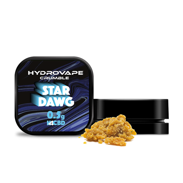 Hydrovape 80% H4 CBD Crumble 0.5g - Flavour: Pineapple Express