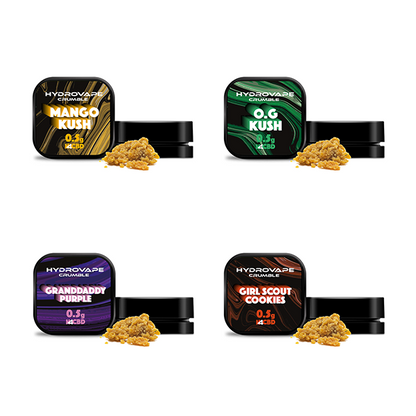 Hydrovape 80% H4 CBD Crumble 0.5g - Flavour: Girl Scout Cookies