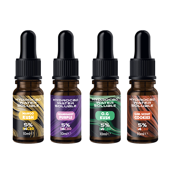 Hydrovape 5% Water Soluble H4-CBD Extract - 10ml - Flavour: OG Kush