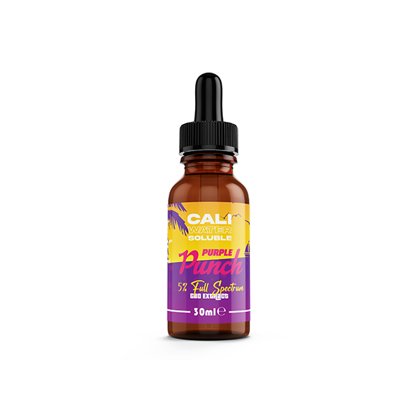 CALI 5% Water Soluble Full Spectrum CBD Extract - Original 30ml - Flavour: Strawberry diesel