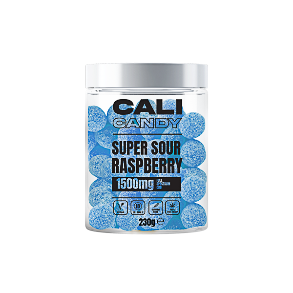 CALI CANDY MAX 1500mg Full Spectrum CBD Vegan Sweets  - 10 Flavours - Flavour: Pineapple Chunks