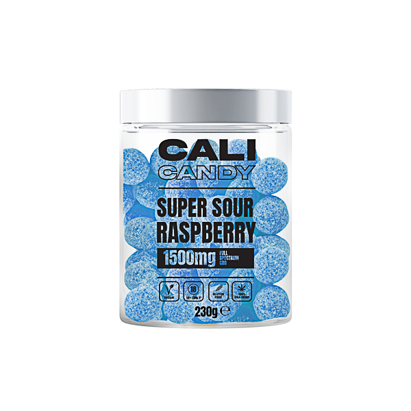 CALI CANDY MAX 1500mg Full Spectrum CBD Vegan Sweets  - 10 Flavours - Flavour: Fruit Rock
