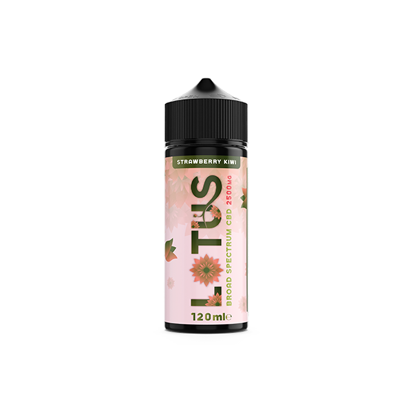 Lotus Leaf CBD 2500mg CBD Broad-Spectrum E-liquid 100ml (70VG/30PG) - Flavour: Banana Split