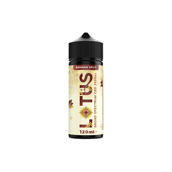 Lotus Leaf CBD 2500mg CBD Broad-Spectrum E-liquid 100ml (70VG/30PG) - Flavour: Strawberry kiwi