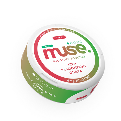 6mg Muse Nicotine Pouches (UK Made) - 20 Pouches - Flavour: Iron Brew
