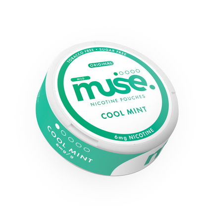 6mg Muse Nicotine Pouches (UK Made) - 20 Pouches - Flavour: Cola Ice