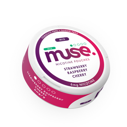6mg Muse Nicotine Pouches (UK Made) - 20 Pouches - Flavour: Creamy Coffee