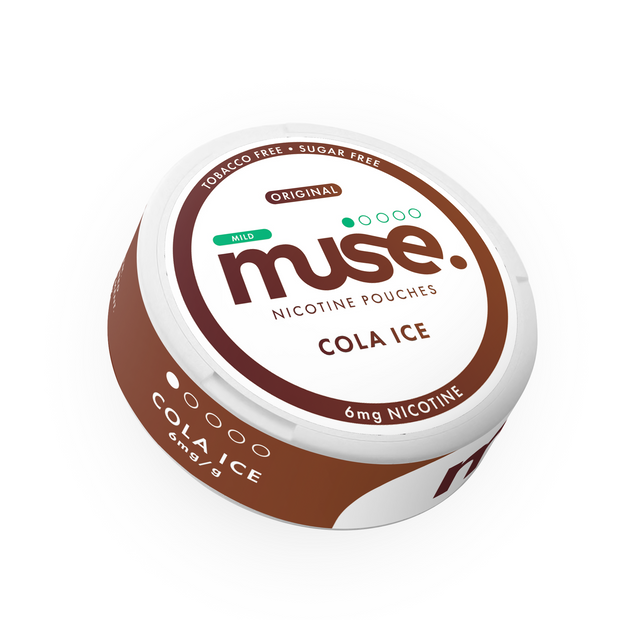 6mg Muse Original Nicotine Pouches - 20 Pouches - Flavour: Cola Ice