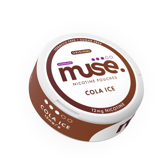 12mg Muse Original Nicotine Pouches - 20 Pouches - Flavour: Cola Ice