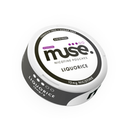 12mg Muse Original Nicotine Pouches - 20 Pouches - Flavour: Liquorice