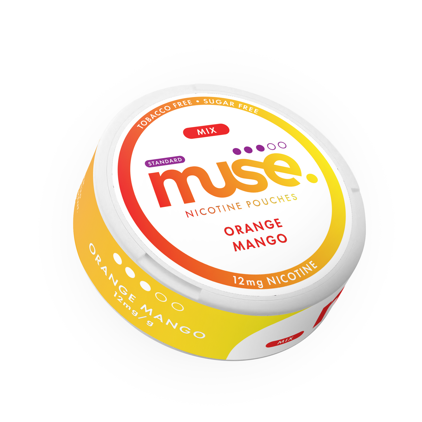 12mg Muse Nicotine Pouches (UK Made) - 20 Pouches - Flavour: Tropical