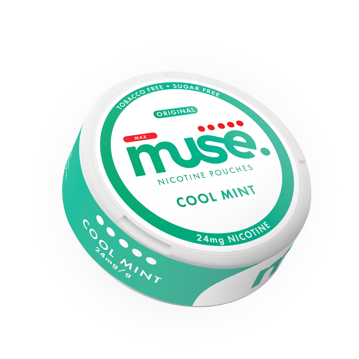 24mg Muse Nicotine Pouches (UK Made) - 20 Pouches - Flavour: Cool Mint
