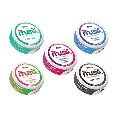 24mg Muse Nicotine Pouches (UK Made) - 20 Pouches - Flavour: Tropical