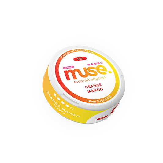 18mg Muse Nicotine Pouches - 20 Pouches - Flavour: Iron Brew