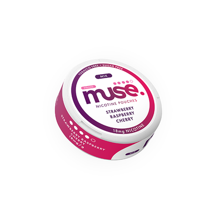 18mg Muse Nicotine Pouches (UK Made) - 20 Pouches - Flavour: Cola Ice