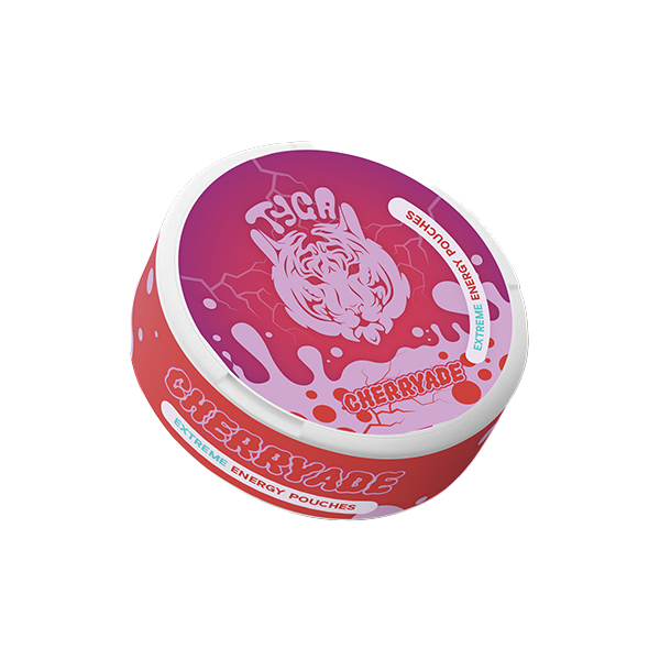 100mg Tyga Extreme Energy Pouches - 20 Pouches - Flavour: Rhubarb Custard