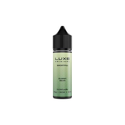 0mg LUXE Original 50ml Shortfill (50VG/50PG) - Flavour: Strawberry Raspberry Cherry