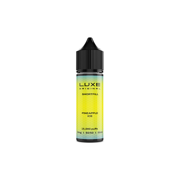 0mg LUXE Original 50ml Shortfill (50VG/50PG) - Flavour: Blueberry Sour Raspberry