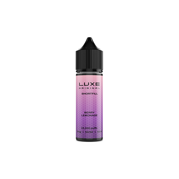 0mg LUXE Original 50ml Shortfill (50VG/50PG) - Flavour: Gummy Bear