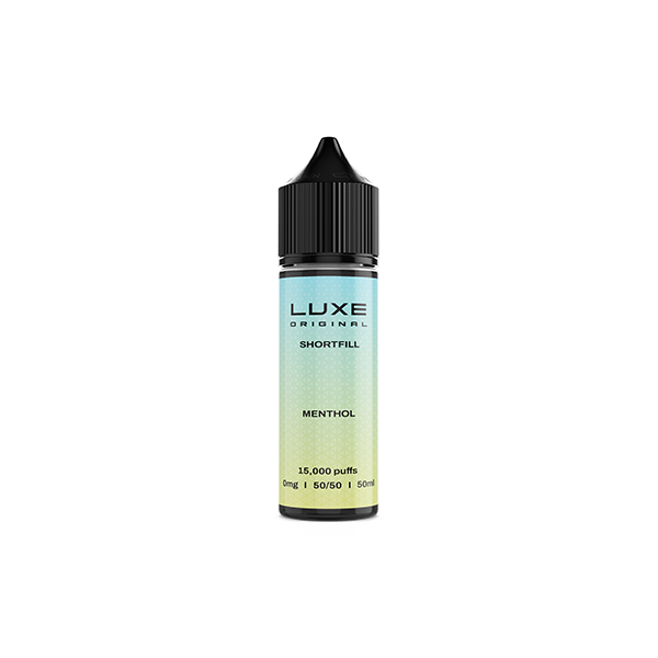 0mg LUXE Original 50ml Shortfill (50VG/50PG) - Flavour: Mr Blue