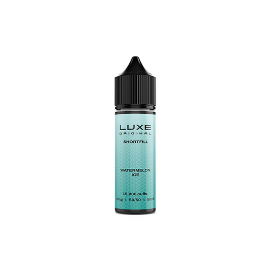 0mg LUXE Original 50ml Shortfill (50VG/50PG) - Flavour: Cherry Sour Raspberry